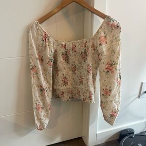 3/$30 Spring Floral Top